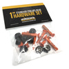 Standard Phillips Head Agent Orange Skateboard Hardware Set - 1"