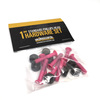 Standard Phillips Head Unicorn Pink Skateboard Hardware Set - 1"