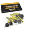 Standard Phillips Head Yellow Snow Skateboard Hardware Set - 1"