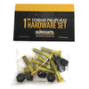 Standard Phillips Head Yellow Snow Skateboard Hardware Set - 1"