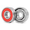 Bones Bearings - 8mm Bones REDS Precision Skate Rated Skateboard Bearings (8) Pack