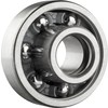 Bones Bearings - 8mm Bones Race REDS Skate Rated Skateboard Bearings (8) Pack - includes built-in spacers