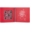 Chocolate Skateboards ABEC 5 Red / Silver Skateboard Bearings