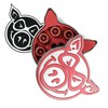Pig Wheels ABEC 5 Skateboard Bearings