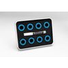 Quantum Bearing Science Diamond Series Ceramic Hybrid Skateboard Bearings