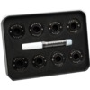Quantum Bearing Science Eclipse Series Ceramic Black Skateboard Bearings