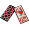 World Industries Skateboards I Want You ABEC 9 Silver / Red Skateboard Bearings