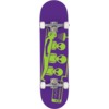 Alien Workshop Skateboards Abduction Purple / Green Complete Skateboard - 7.75" x 31"