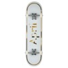 April Skateboards OG Logo Golden White Complete Skateboard - 8"
