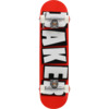 Baker Skateboards Brand Logo Red / White / Black Complete Skateboard - 8" x 32"