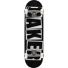 Baker Skateboards Brand Logo Black / White Complete Skateboard - 8.5" x 32"