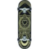 Blueprint Skateboards Home Heart Black / Gold Complete Skateboard - 8.12" x 32"