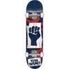 Cliche Skateboards Viva Blue / Red Complete Skateboard - 8.25"