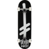 Deathwish Skateboards Gang Logo Black / White Complete Skateboard - 8.2" x 32"