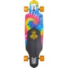 Dusters California Skateboards Channel Felix Tie Dye Longboard Complete Skateboard - 9.125" x 34"