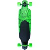 Dusters California Skateboards Channel Snakeskin Neon Green Longboard Complete Skateboard - 9.375" x 38"