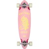 Dusters California Skateboards Culture Pink / Yellow Longboard Complete Skateboard - 8.5" x 33"