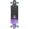 Dusters California Skateboards Felix Chrome Holographic Longboard Complete Skateboard Drop Through - 9.75" x 36"