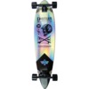 Dusters California Skateboards Moto Cosmic Holographic Longboard Complete Skateboard - 8.75" x 37"