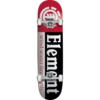 Element Skateboards Section Black / White / Red Mini Complete Skateboard - 7.37" x 29.5"