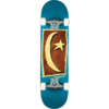 Foundation Skateboards Star & Moon V2 Blue Complete Skateboard - 7.88" x 32"