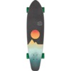 Globe Skateboards Arcadia Black Maple / Chromeset Cruiser Complete Skateboard - 9.5" x 36"