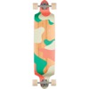 Globe Skateboards Bannerstone Bamboo / Taiga Longboard Complete Skateboard - 9.75" x 41"