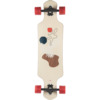 Globe Skateboards Geminon 35 Walnut / Cockatoo Longboard Complete Skateboard - 9" x 35"