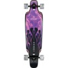 Globe Skateboards Outlier Purple Flames Longboard Complete Skateboard - 9.6" x 36.75"