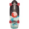 Globe Skateboards Stubby Onshore / Cherry Bamboo Cruiser Complete Skateboard - 10" x 30"