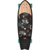 Globe Skateboards Sun City Olivewood / Neon Jungle Cruiser Complete Skateboard - 9" x 30"