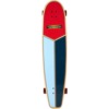 Hamboards Skateboards Huntington Hop Mulit-Color Panel Grip Longboard Complete Skateboard - 11" x 45"