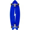 Hamboards Skateboards Pescadito North Shore Blue Surfskate - 14" x 43"