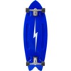 Hamboards Skateboards Pescadito North Shore Blue Surfskate - 14" x 43"