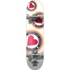 The Heart Supply Orbit Logo White Complete Skateboard - 7.75" x 31.5"