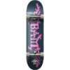 The Heart Supply Bam Margera Growth Blue / Pink Mid Complete Skateboards - 7.5" x 31"