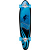 Layback Longboards Slotted Longboard Complete Skateboard - 9.75" x 40"
