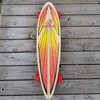 Layback Longboards Soulride Red Longboard Complete Skateboard - 9.75" x 40"