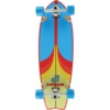 Layback Longboards Split Peak Cruiser Complete Skateboard - 9.75" x 30"