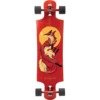 Landyachtz Skateboards Drop Hammer Sun Fox Cruiser Complete Skateboard - 10" x 36.5"