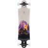 Landyachtz Skateboards Switchblade 38 Crown Peak White Longboard Complete Skateboard - 9.8" x 38"