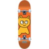 Meow Skateboards Big Cat Orange Micro Complete Skateboard - 6.5" x 28.5"