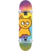 Meow Skateboards Big Cat Tie Dye Complete Skateboard - 8" x 32"