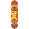 Meow Skateboards Big Cat Orange Mini Complete Skateboard Soft Top - 7.25"