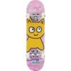 Meow Skateboards Logo Camo Pink Mid Complete Skateboards - 7.5" x 30.8"