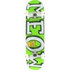 Meow Skateboards Logo Green Complete Skateboard - 7.75" x 31.7"