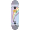Meow Skateboards Over The Rainbow Fade Mid Complete Skateboards - 7.5" x 31"