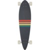 Ocean Pacific Sunset Pintail Teal / Off-White Longboard Complete Skateboard - 8.7" x 40"