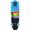 Ocean Pacific Sunset Blue / Black Cruiser Complete Skateboard - 7.5" x 27"
