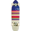 Ocean Pacific Swell Navy / Off-White Cruiser Complete Skateboard - 8.25" x 31"